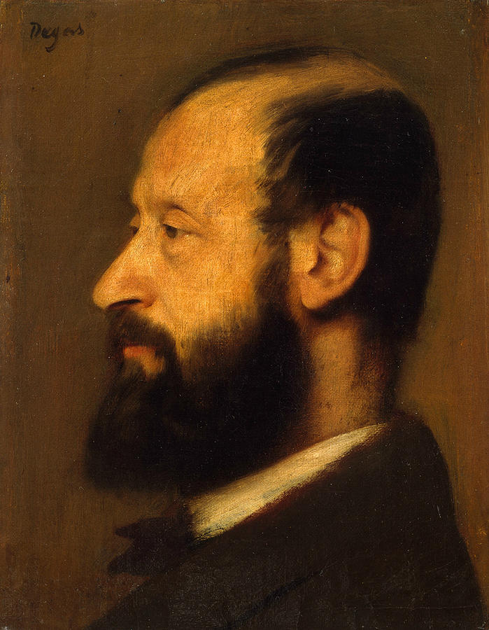 Joseph-Henri Altes Painting by Edgar Degas