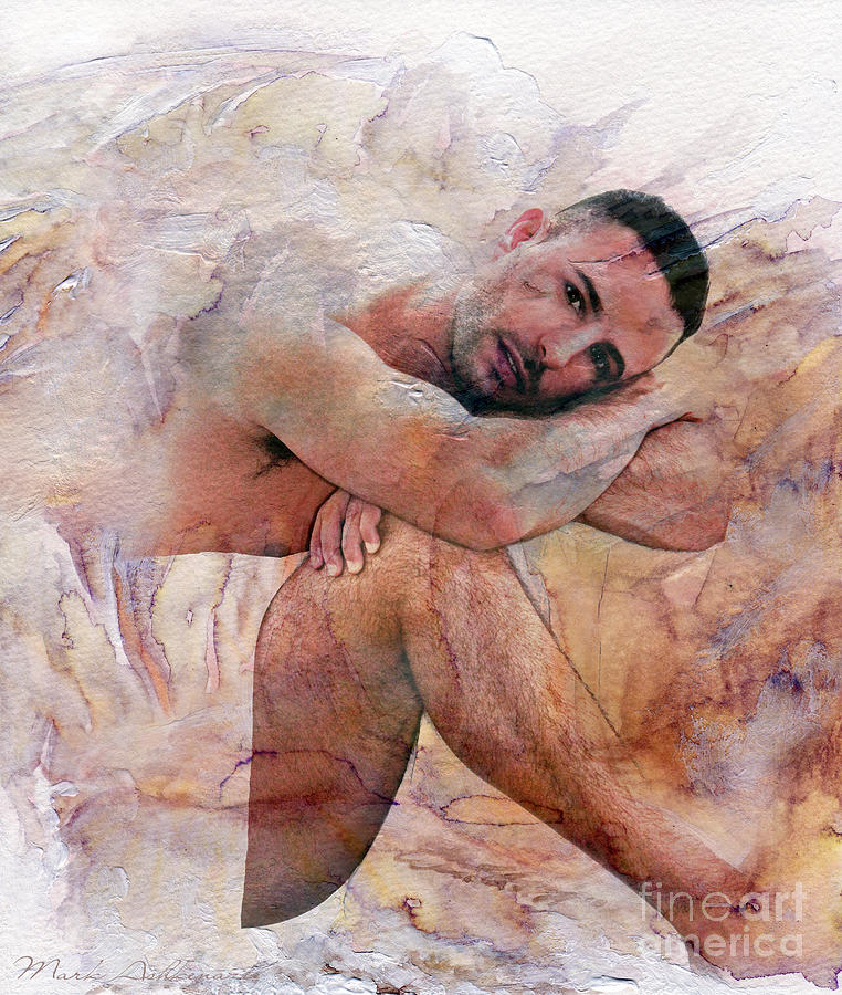 Nude Digital Art - Joseph by Mark Ashkenazi