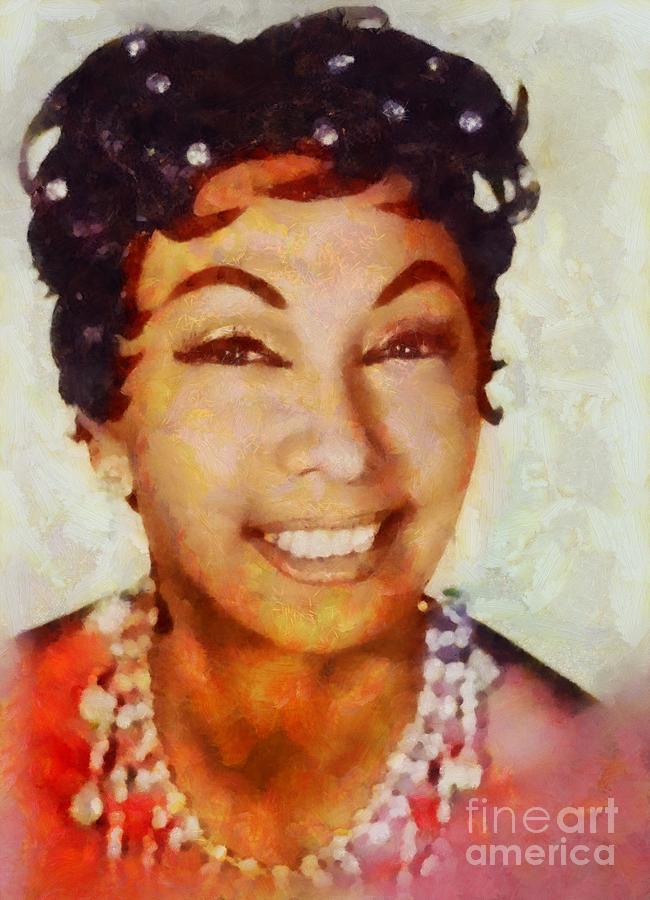 Josephine Baker, Vintage Legend Painting by Esoterica Art Agency - Fine