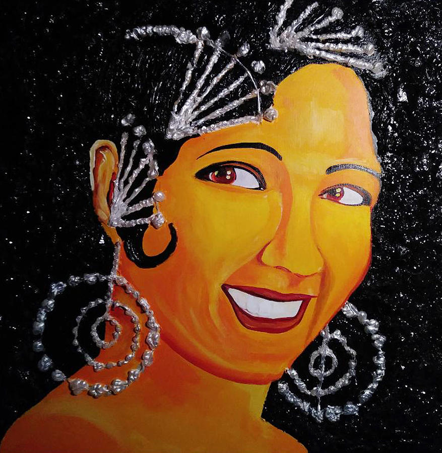 Josephines Smile  Painting by Femme Blaicasso