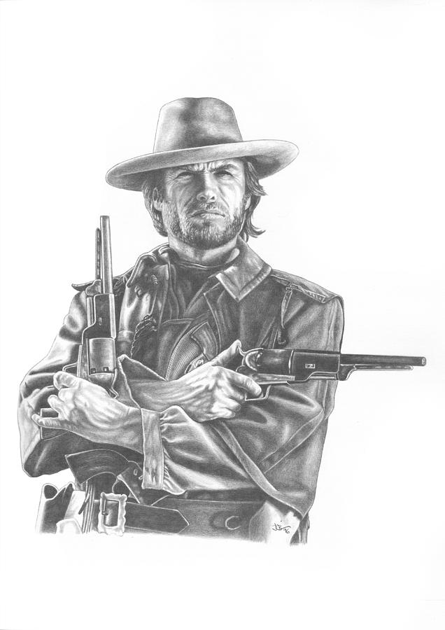 Josey Drawing by Jonathan W Brown