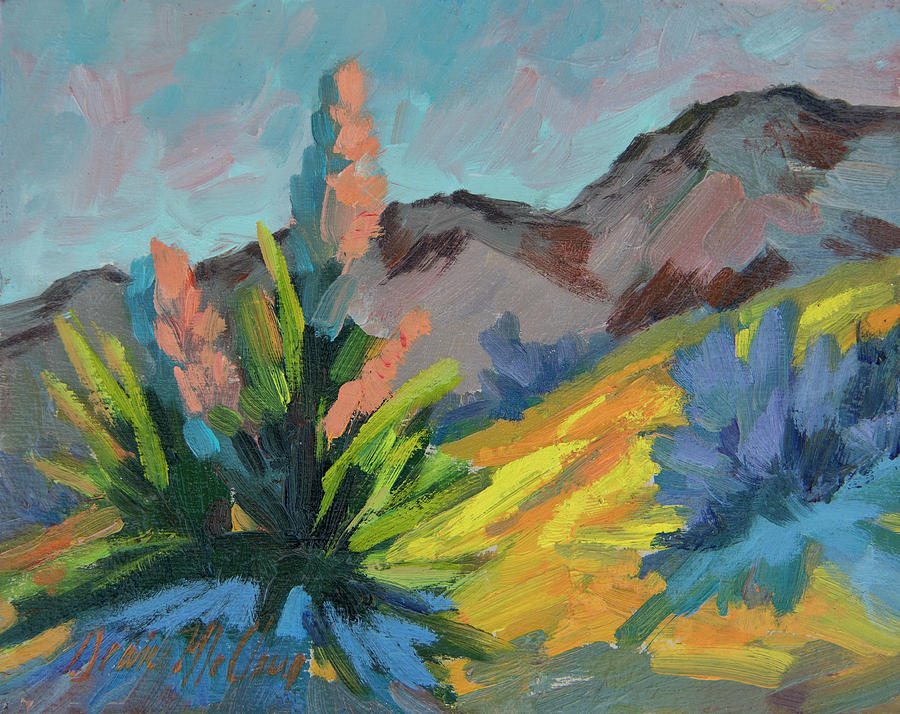 Mountain Painting - Joshua After The Rain by Diane McClary