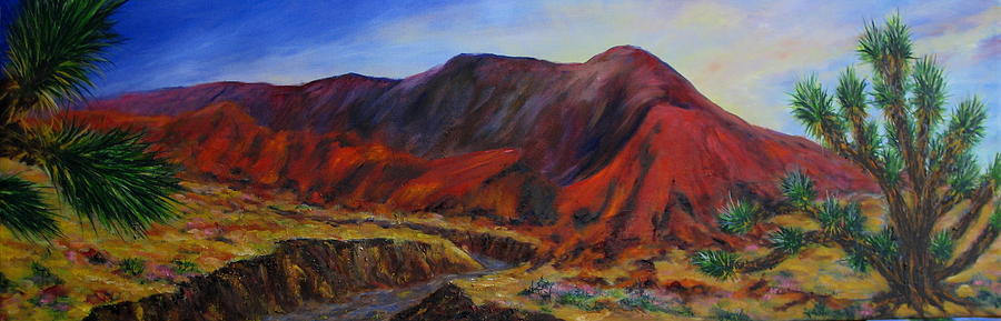 Joshua Trees Painting - Joshua arroyo by Thomas Restifo Joshua Trees Painting - Joshua arroyo by Thomas Restifo