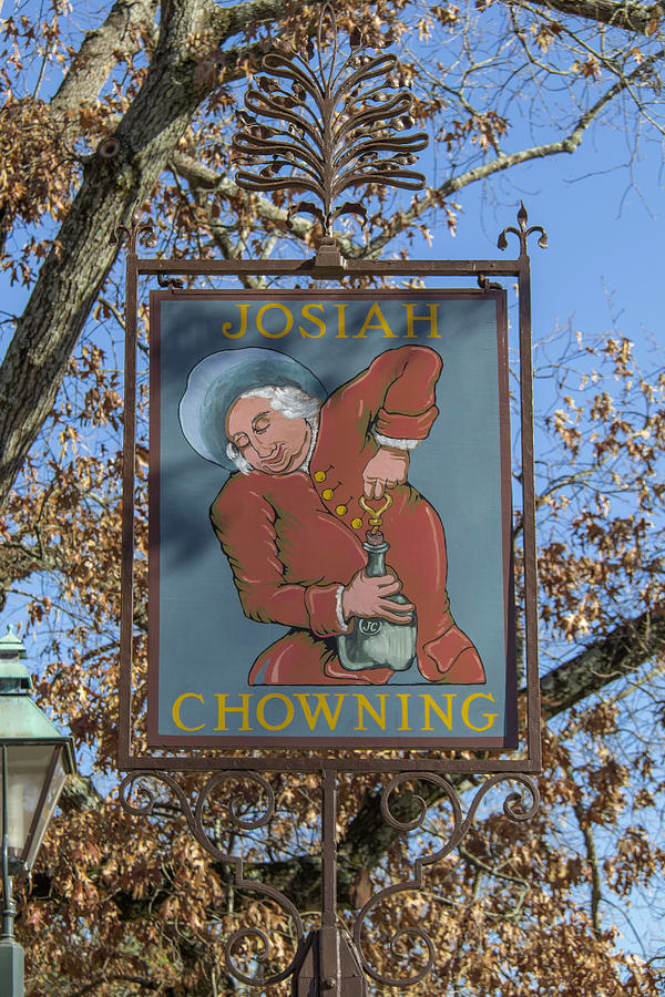 Josiah Chowning Sign Photograph by Teresa Mucha