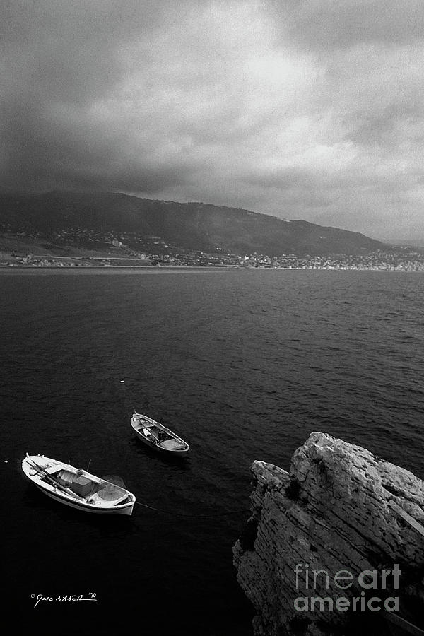 Jounieh Bay, Lebanon, 1970 Photograph by Marc Nader