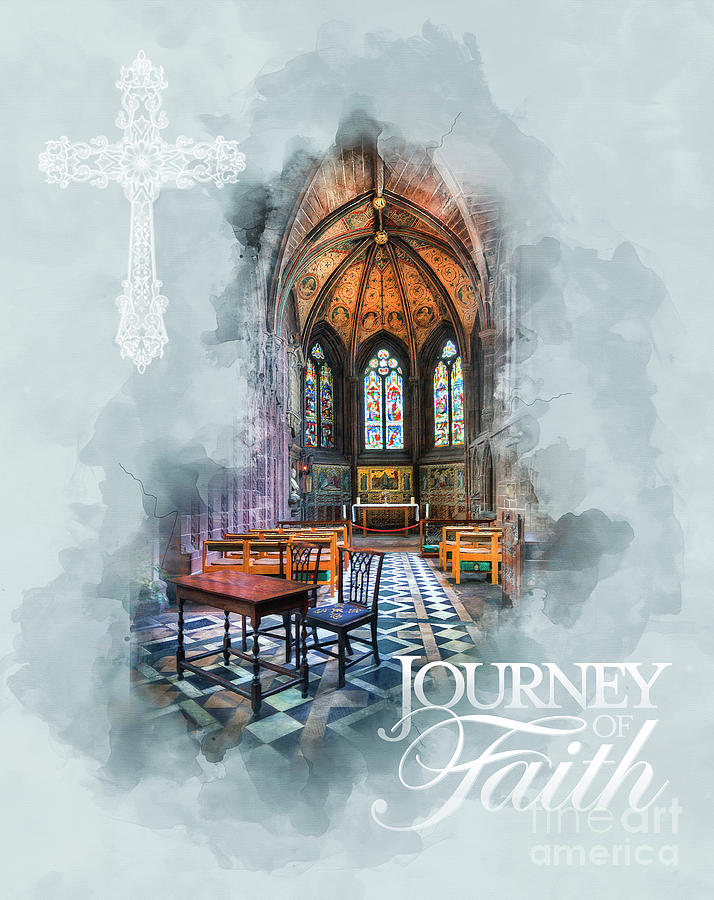Journey Of Faith Mixed Media by Ian Mitchell