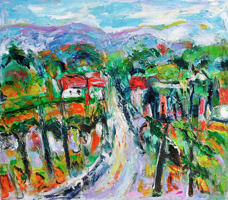 Journey through the vines Painting by Jeremy Holton