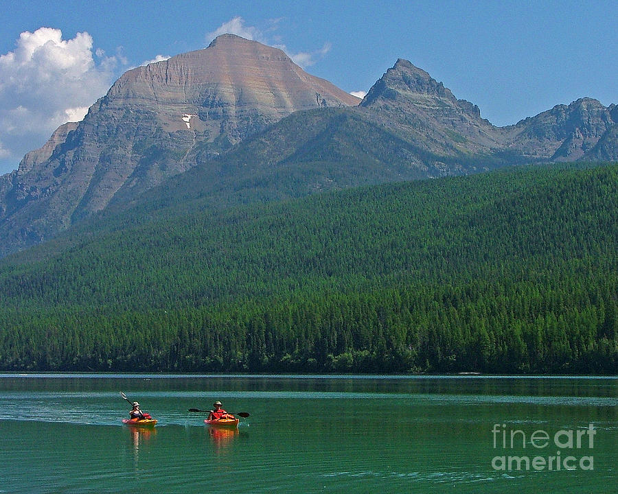 Glacier National Park Photograph - Journeys End by Katie LaSalle-Lowery