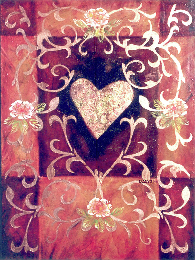 Love Painting - JOY by Leslie Marcus Love Painting - JOY by Leslie Marcus