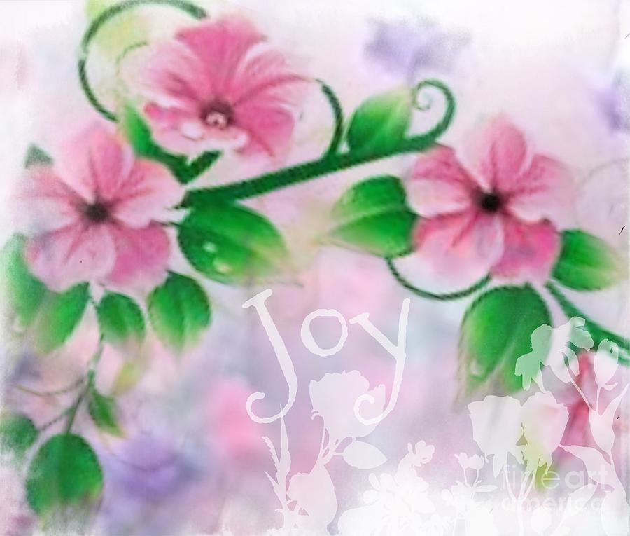 Joy Digital Art by Maria Urso