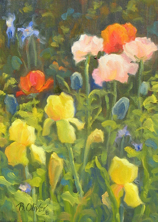 Flower Painting - Joy of Spring by Bunny Oliver
