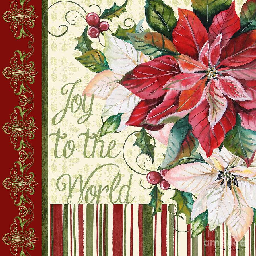 Joy to the World-JP3290 Painting by Jean Plout