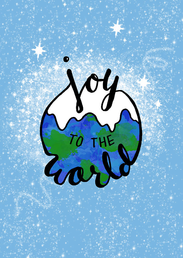 Holiday Digital Art - Joy to the World by Michelle Eshleman