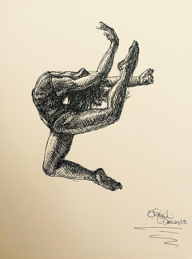 Joy to the World Drawing by Olga Szkabarnicki