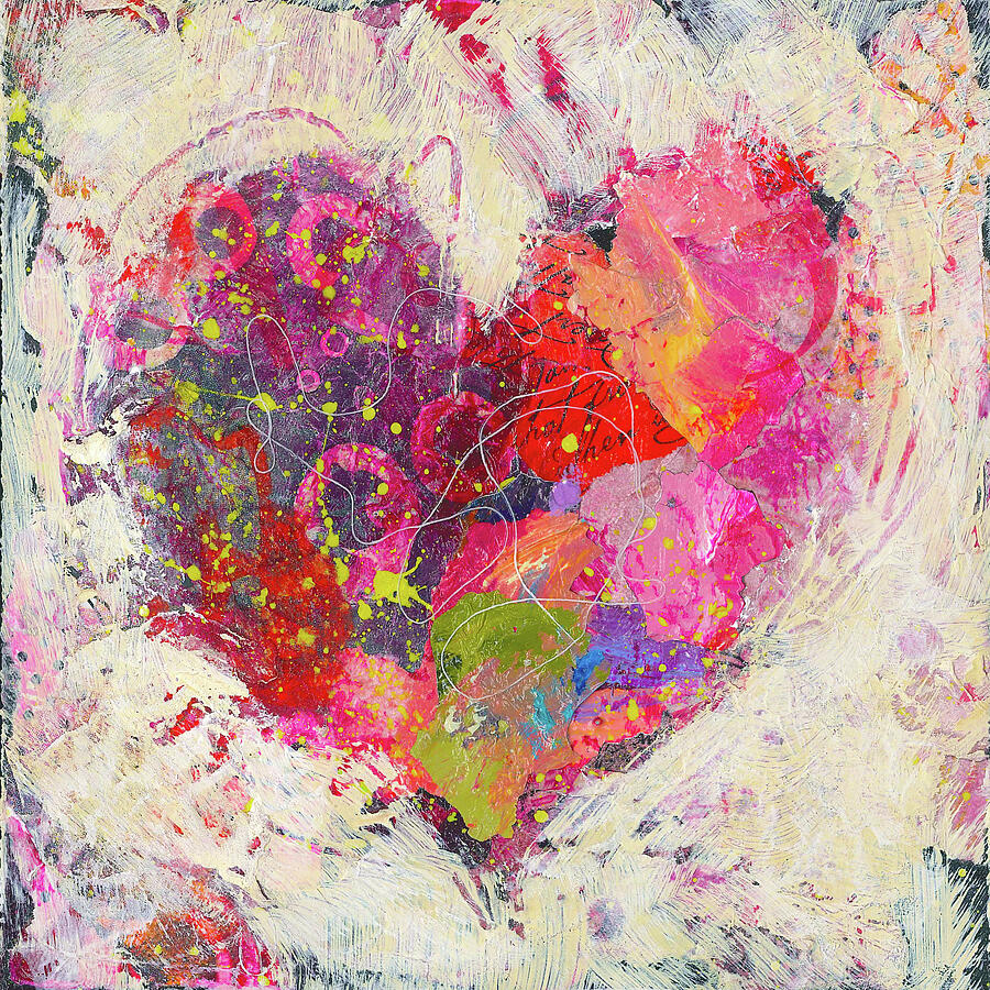 Joyful Heart 3 Painting by Shelli Walters