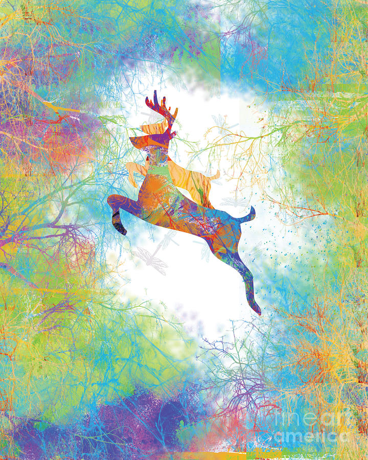 Joyful Leaps Digital Art by Trilby Cole