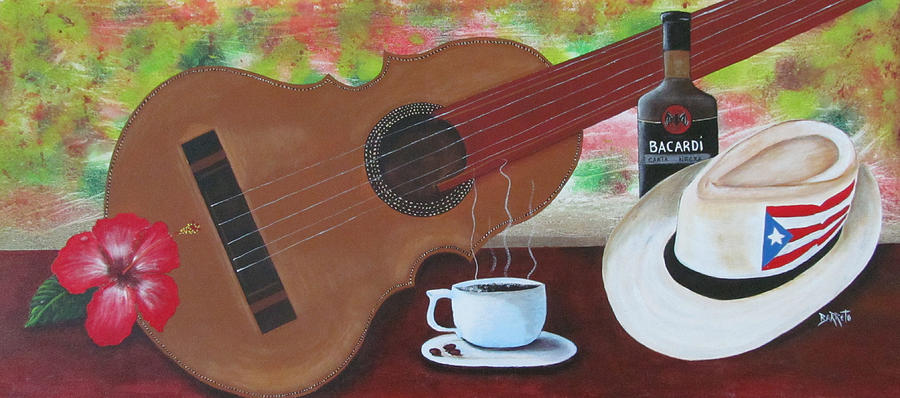 Joys of Life Painting by Gloria E Barreto-Rodriguez