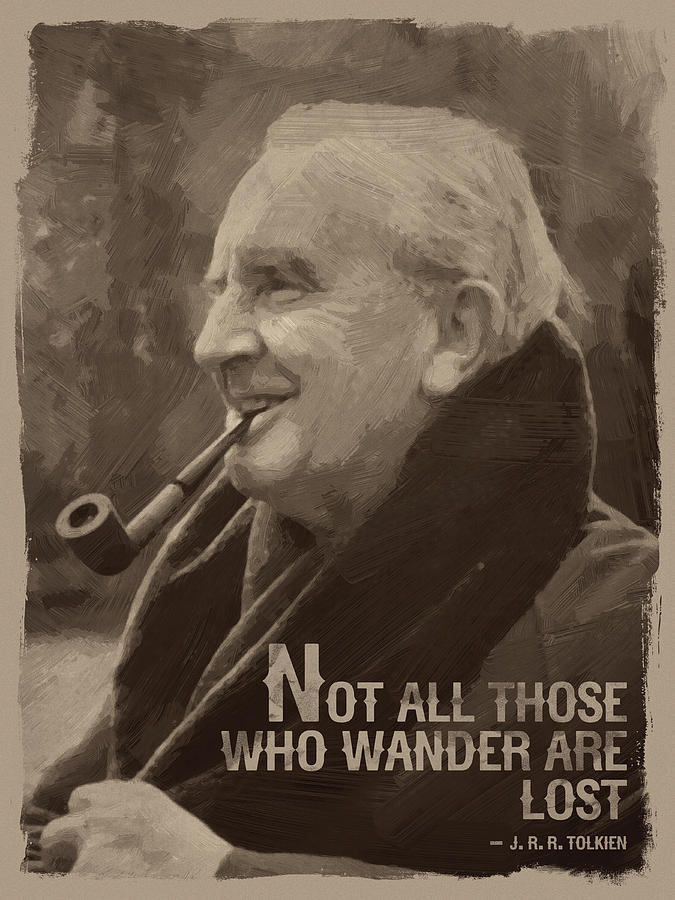 J.r.r. Tolkien Quote Digital Art