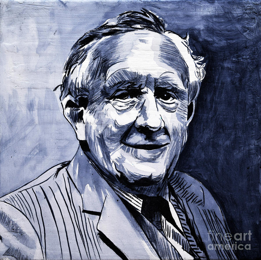 Jrr Tolkien  Painting by Stephen Humphries