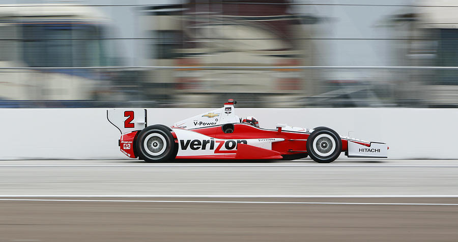 Juan Pablo Montoya Indycar Photograph by Jeff Young - Fine Art America