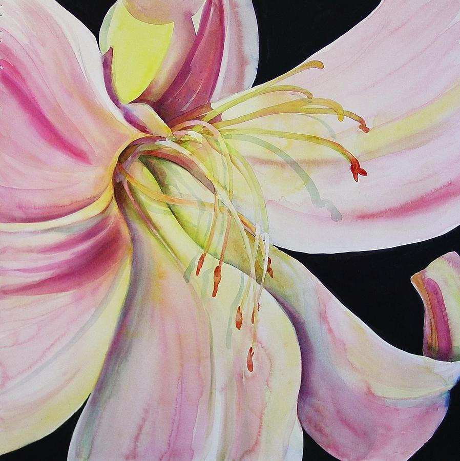 Jubilant Lily Painting by Marlene Gremillion