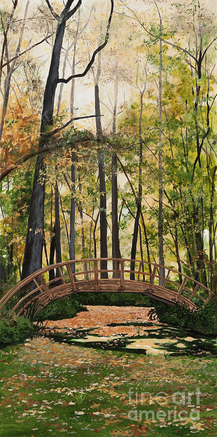 Trees Painting - Golden Afternoon by Carla Dabney Trees Painting - Golden Afternoon by Carla Dabney