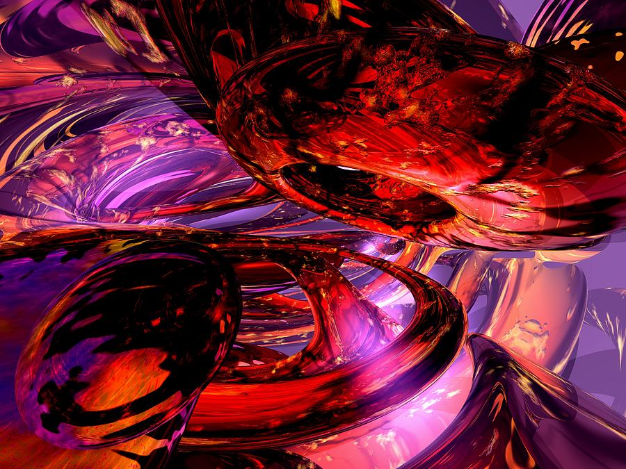 Abstract Digital Art - Jubilee Abstract by Alexander Butler