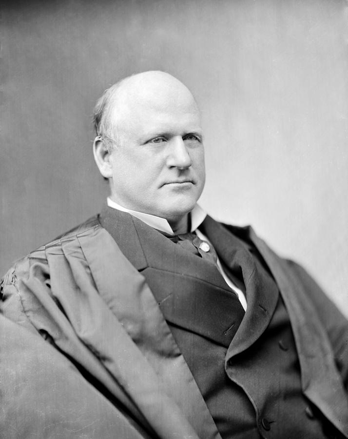 Judge John Marshall Harlan, Justice Photograph by Everett