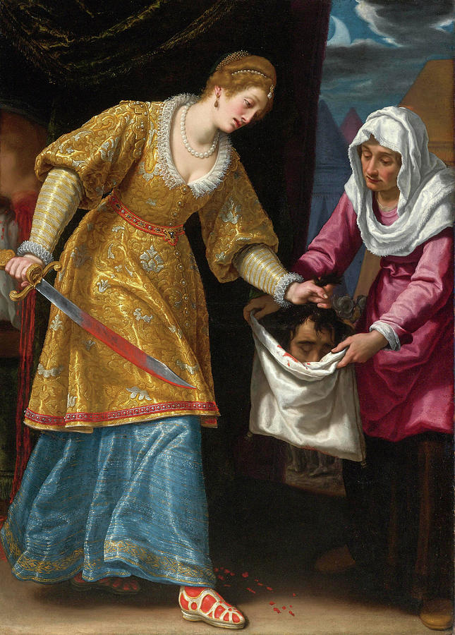 Judith and Holofernes Painting by Matteo Rosselli
