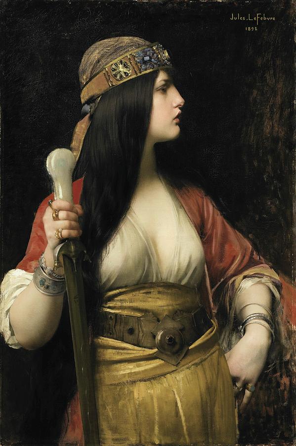Judith  Painting by Joseph Lefebvre