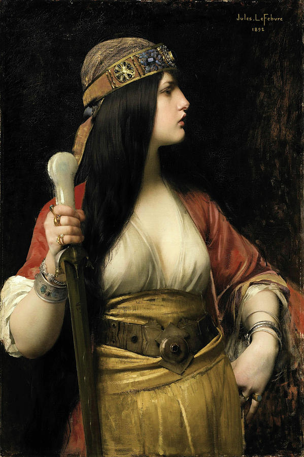 Judith Painting by Jules Joseph Lefebvre