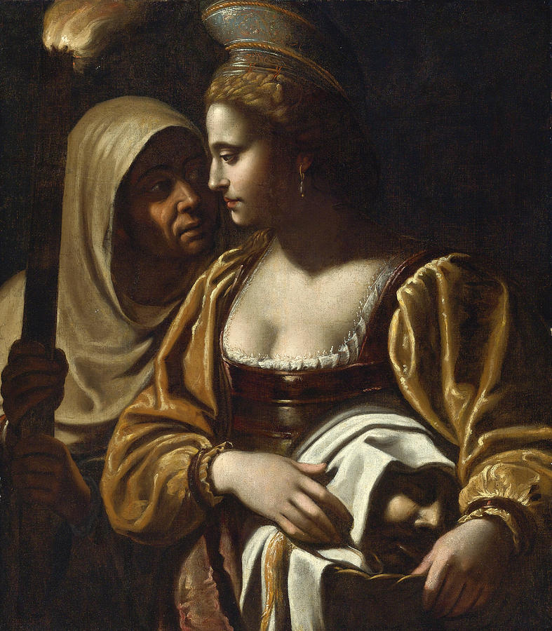 Judith with the Head of Holofernes Painting by Master of the Scandicci ...