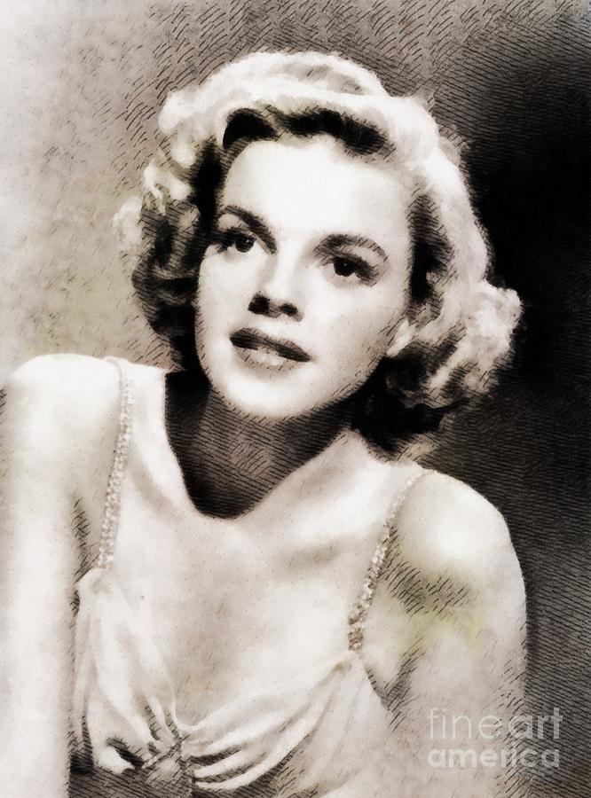 Judy Garland, Hollywood Legend by John Springfield Painting by ...