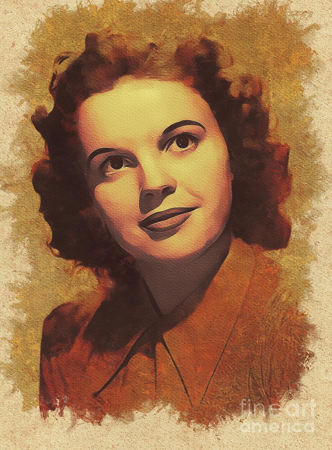 Judy Garland, Hollywood Legend Painting by Esoterica Art Agency - Fine ...