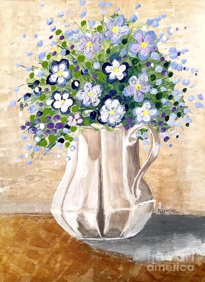 Jug Bouquet Painting