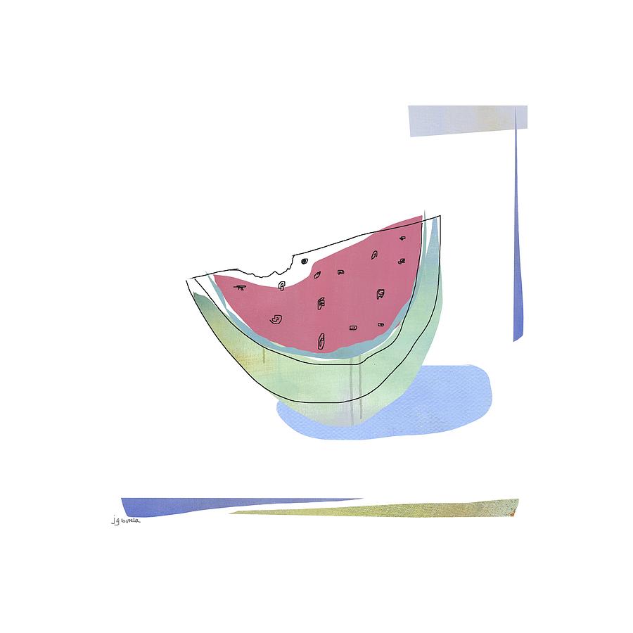 Juicy Watermelon Digital Art by Jacquie Gouveia