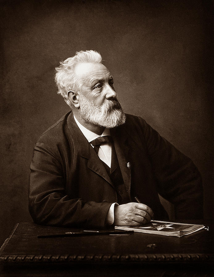 Jules Verne - Father Of Science Fiction Photograph