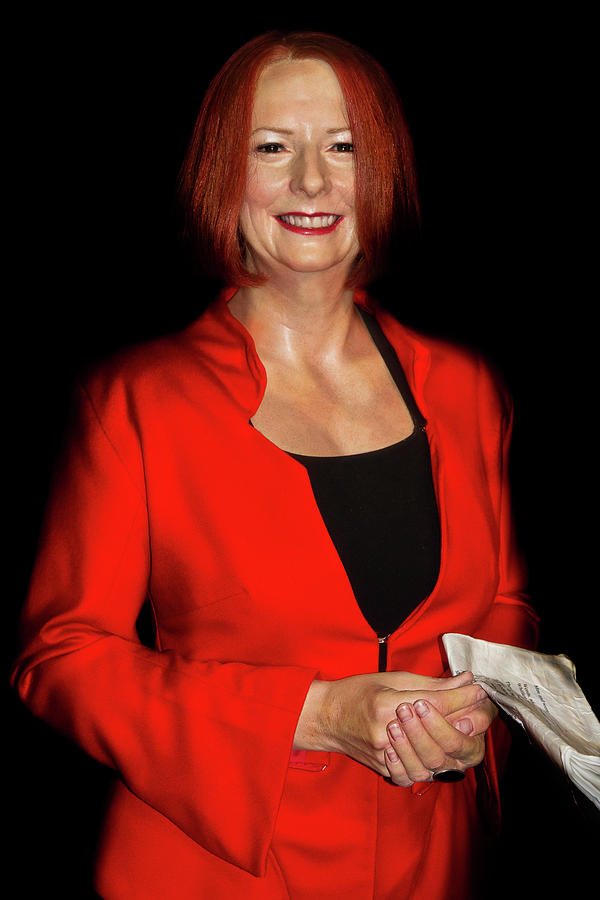 Julia Eileen Gillard Photograph by Miroslava Jurcik
