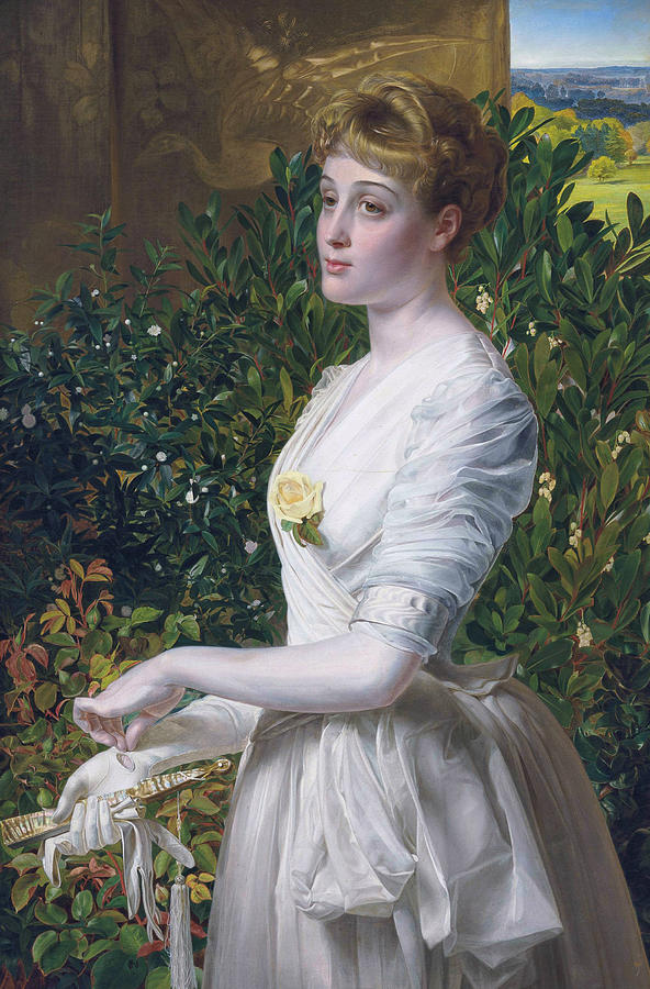 Julia Smith Caldwell Painting by Frederick Sandys