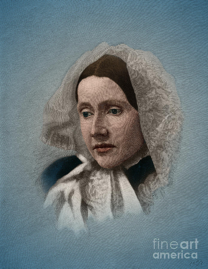 Julia Ward Howe, American Abolitionist Photograph by Science Source