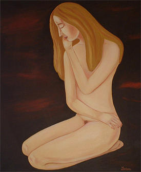 Nude Painting - Juliet by Anthony Maulucci