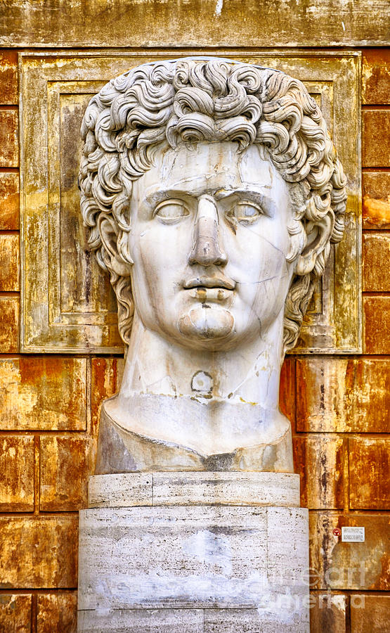 Julius Caesar at Vatican Museums 2 Sculpture by Stefano Senise