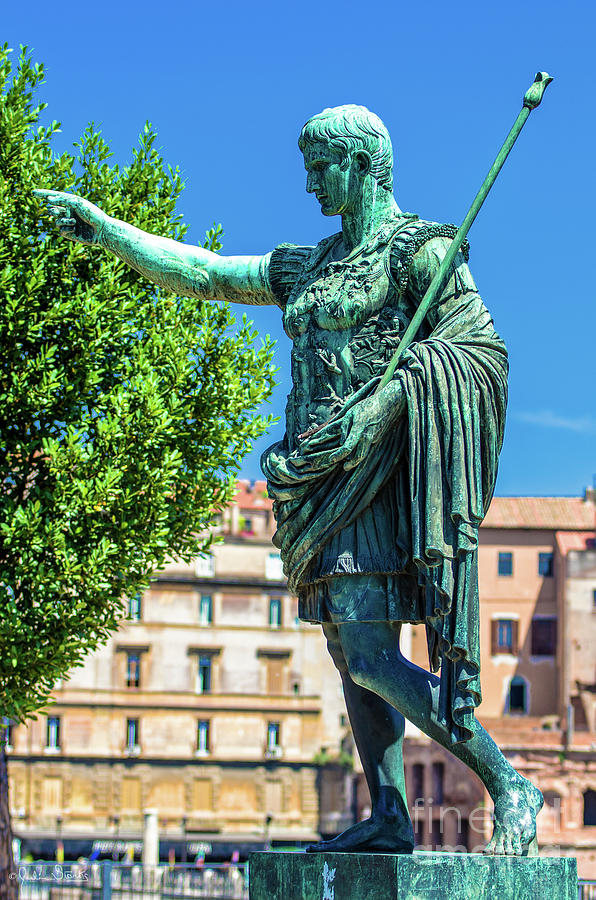 Julius Caesar Bronze Statue #8 Photograph by Julian Starks - Fine Art ...
