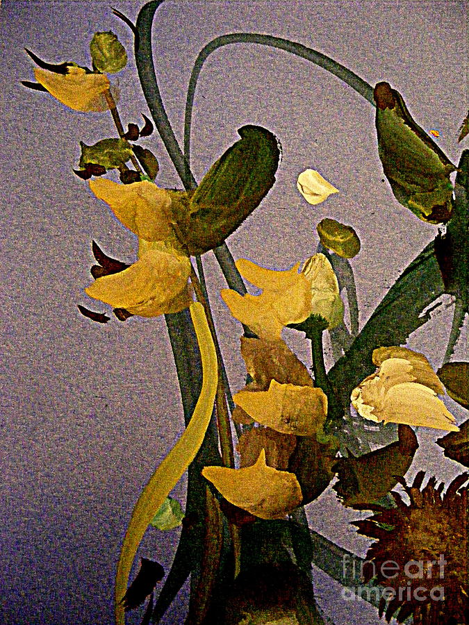 July Dreams in Yellow Painting by Nancy Kane Chapman