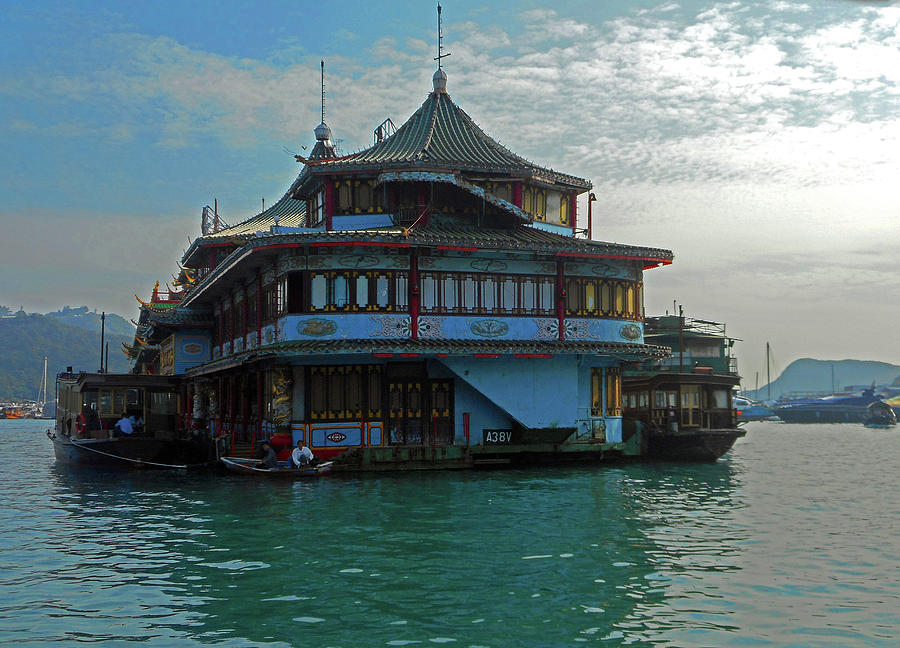 Jumbo Floating Restaurant 1 Photograph by Ron Kandt