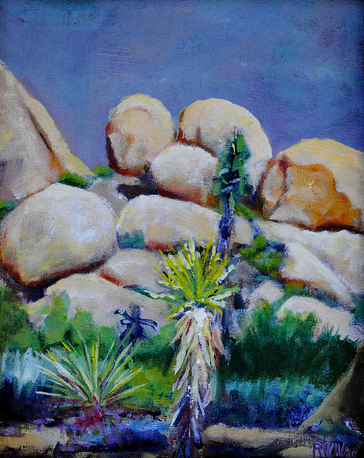 Jumbo Rocks Painting by Richard  Willson