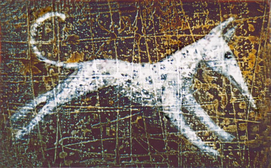 Dog Painting - Jumper by Lolita Bronzini Dog Painting - Jumper by Lolita Bronzini