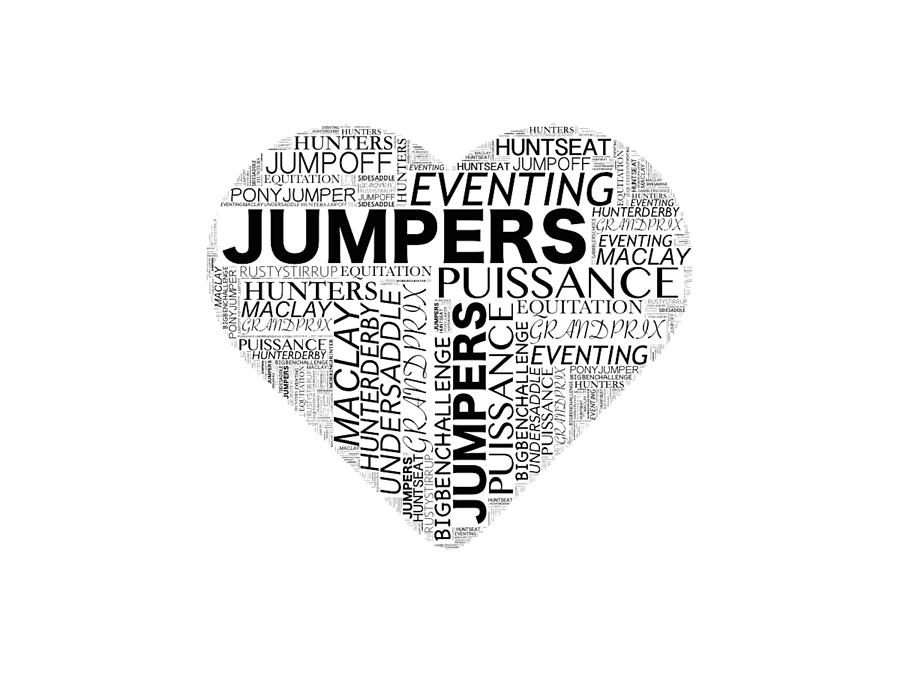 Jumpers Love Digital Art by Alice Gipson