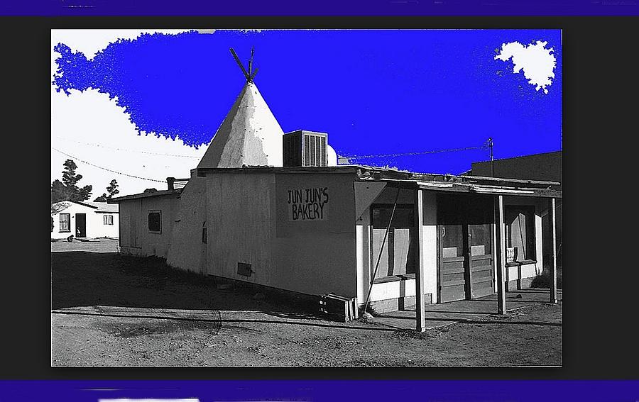 Jun Juns Bakery Across The Street From Shamrock Bar South 6th South Tucson Arizona 1982-2008 Photograph by David Lee Guss