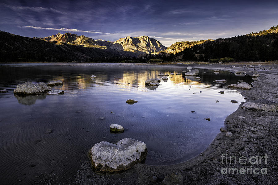 Mountain Photograph - June Lake Sunrise by Timothy Hacker